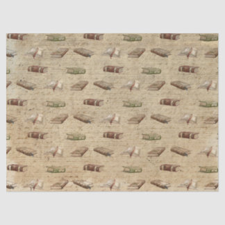 Seda Papel de tejidos de libros antiguos