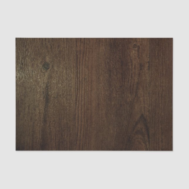 Seda Papel de tejidos de madera oscura (Anverso)