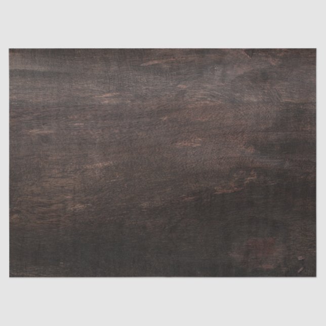 Seda Papel de tejidos de madera oscura (Anverso)