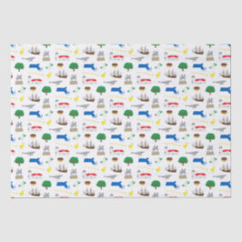 Seda Papel de tejidos de Massachusetts