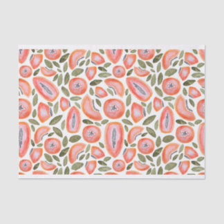 Seda Papel de tejidos de papaya