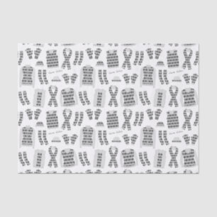Seda Papel de tejidos de patrón gris arglos