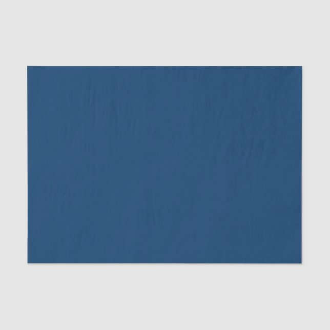 Seda Papel de tejidos de Personalizado azul medianoche  (Anverso)