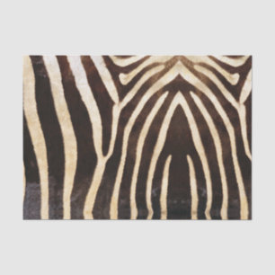 Seda Papel de tejidos de piel de cebra