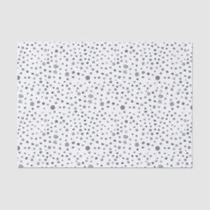 Seda Papel de tejidos de puntos de acuarela de confetti