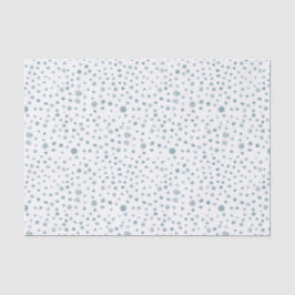 Seda Papel de tejidos de puntos de color de confetti de