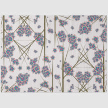 Papel de tejidos de ramas peculiares