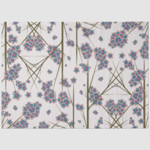 Seda Papel de tejidos de ramas peculiares