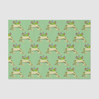 Seda Papel de tejidos de rana