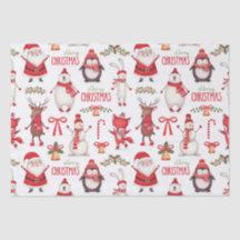 Papel de tejidos de Snowman