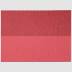 Seda Papel de tejidos de textura del dúo rojo del tomat