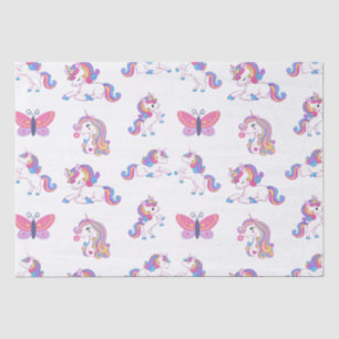 Seda Papel de tejidos de Unicornio