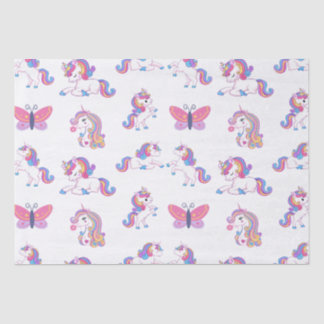 Seda Papel de tejidos de Unicornio