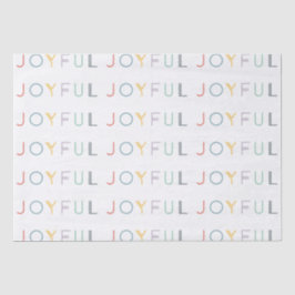 Seda papel de tejidos de vacaciones de escritura pastel