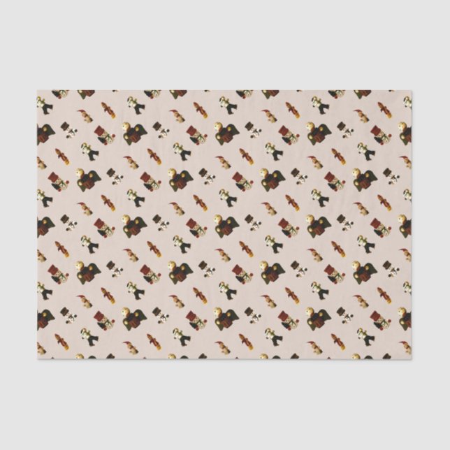 Seda Papel de tejidos de vacaciones de Toyland (Anverso)