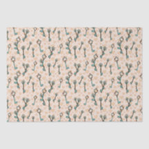 Papel de tejidos de Valentines Hearts and Keys