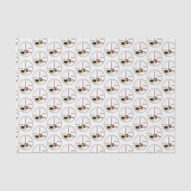 Seda Papel de tejidos decorativos Paralegal (Anverso)