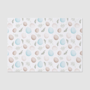 Seda Papel de tejidos del patrón de huevos de Pascua