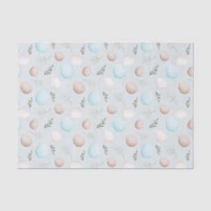 Seda Papel de tejidos del patrón de huevos de Pascua