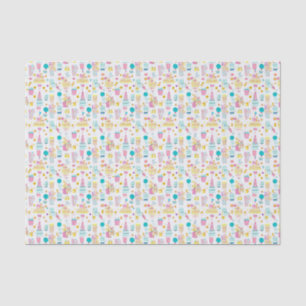 Seda Papel de tejidos del patrón fiesta
