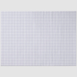 Seda Papel de tejidos del patrón lavanda y Gingham blan