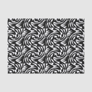 Seda Papel de tejidos en blanco y negro