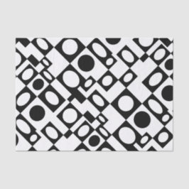 Seda Papel de tejidos en blanco y negro