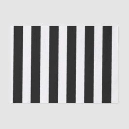 Seda Papel de tejidos en franjas blanco y negro