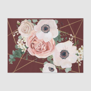Seda Papel de tejidos envolviendo vino Rosa de jardín g
