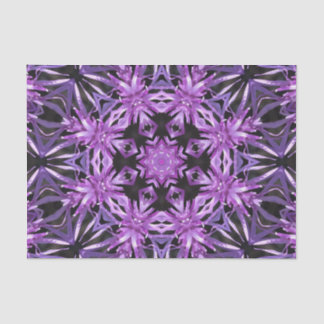 Seda Papel de tejidos Flor púrpura 2 Kaleidoscope 2