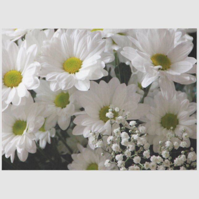 Seda Papel de tejidos florales (Anverso)