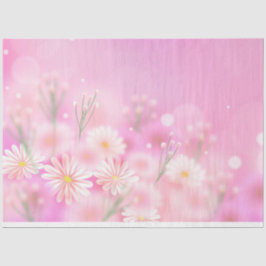 Seda Papel de tejidos florales