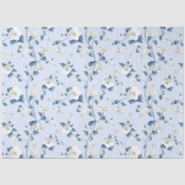 Seda Papel de tejidos florales