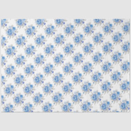 Seda Papel de tejidos florales