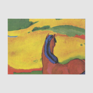 Seda Papel de tejidos FRANZ MARC HORSES