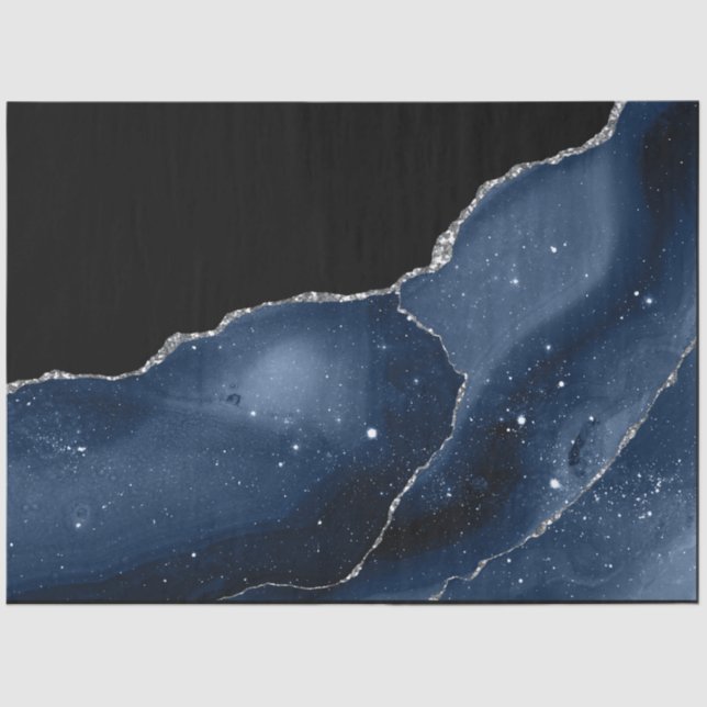 Seda Papel de tejidos Galaxy Agate Series Design 21 (Anverso)
