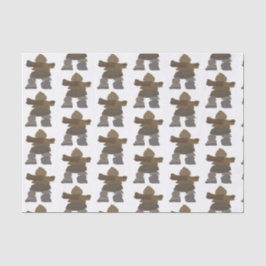 Seda Papel de tejidos Inukshuk