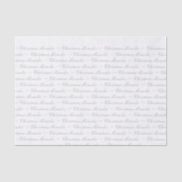 Seda Papel de tejidos, milagros Navidades, plata