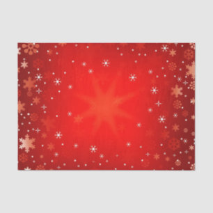 Seda Papel de tejidos navidades/copos de nieve