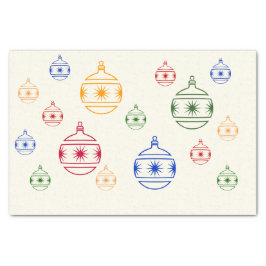 Seda Papel de tejidos - Ornamentos de Navidad