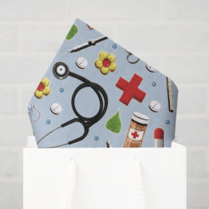 Seda Papel de tejidos para enfermeras de médica