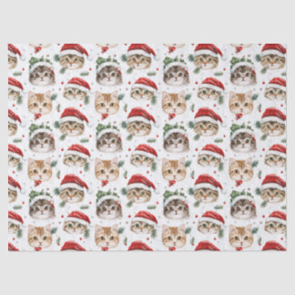 Seda Papel de tejidos para gatos de navidades