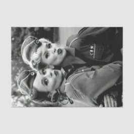 Seda Papel de tejidos para las damas de las fuerzas aér