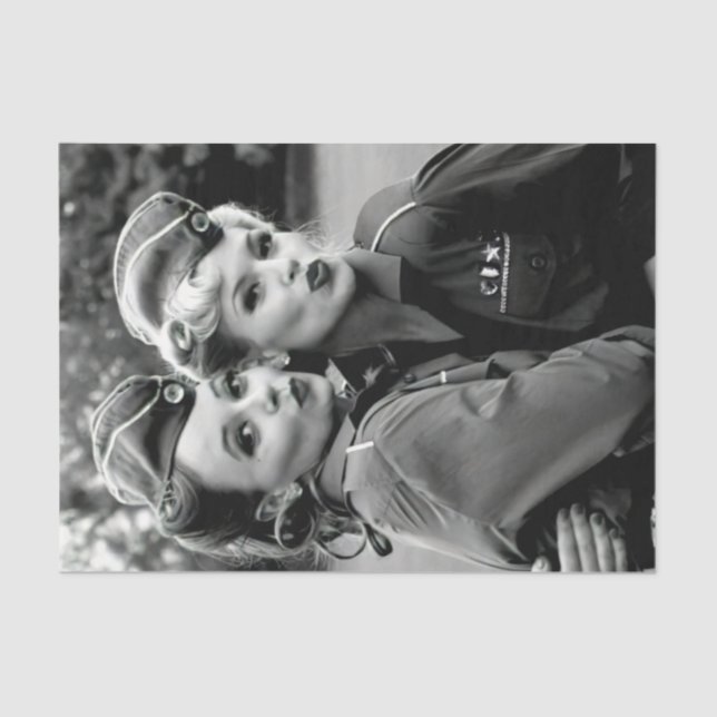 Seda Papel de tejidos para las damas de las fuerzas aér (Anverso)