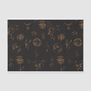 Seda Papel de tejidos para signos de bruja