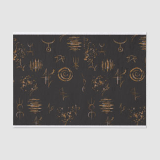 Seda Papel de tejidos para signos de bruja