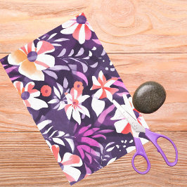 Seda Papel de tejidos para suavizar en forma de flor