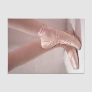 Seda Papel de tejidos para zapatos de ballet