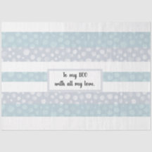 Papel de tejidos personalizado