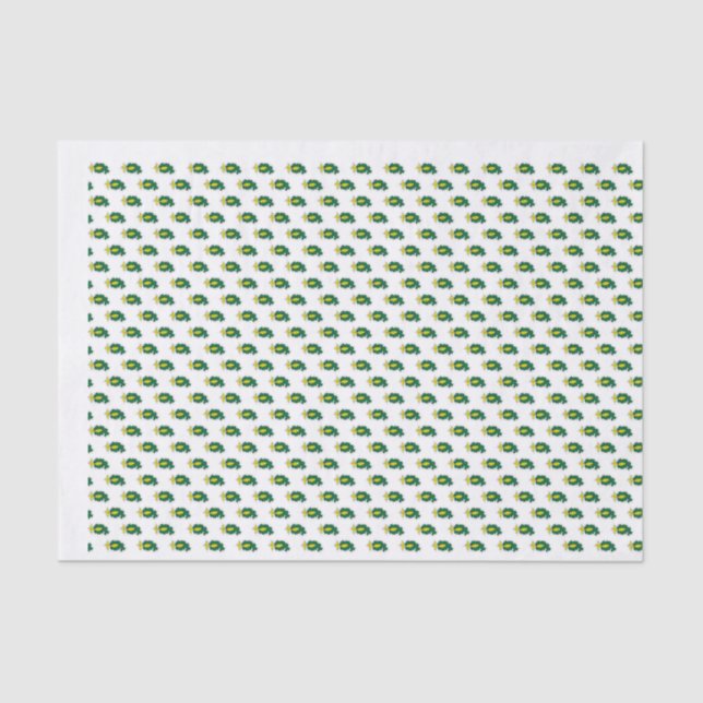 Seda Papel de tejidos personalizado | Ajuste de regalo  (Anverso)